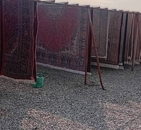 شستشوی انواع فرش دستبافت در پرند